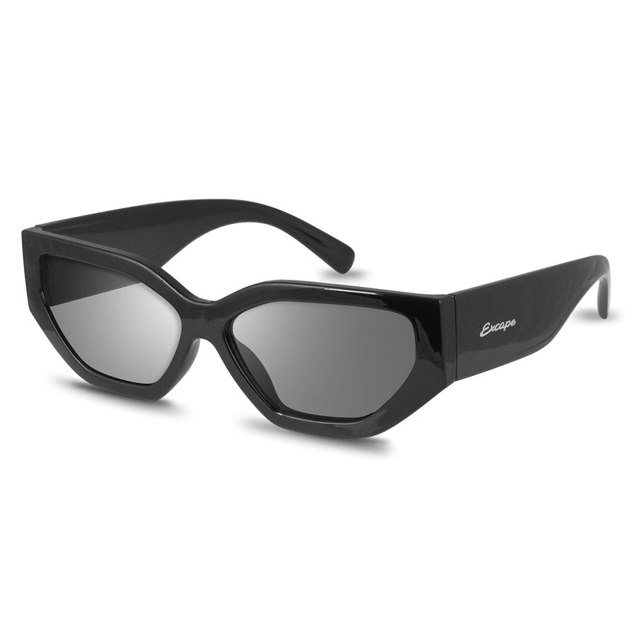 14.5 Boxy nero occhiali da sole unisex Excape | EXC1500