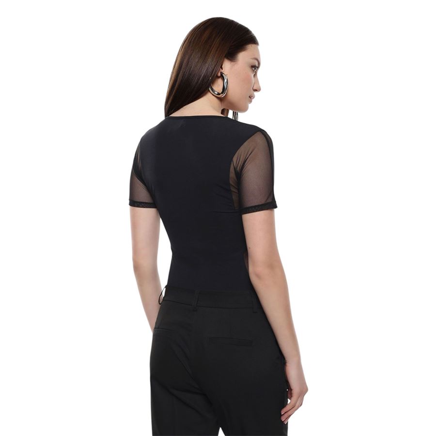 T-shirt maniche corte e trasparenze da donna Imperial | TZ29JGD1900