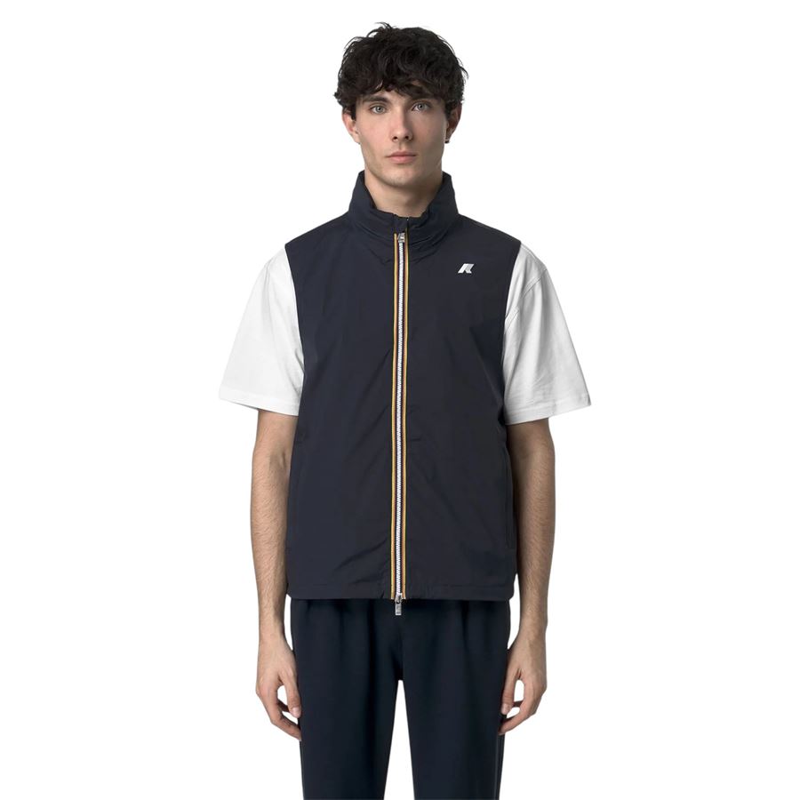 Valen Stretch Nylon Jersey smanicato da uomo K-Way | K3123TWK89