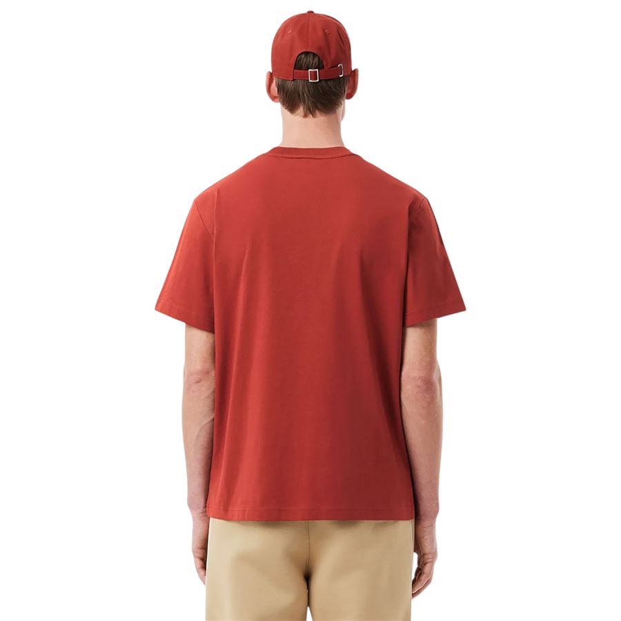 T-shirt a manica corta da uomo in cotone Lacoste | TH7318AFS