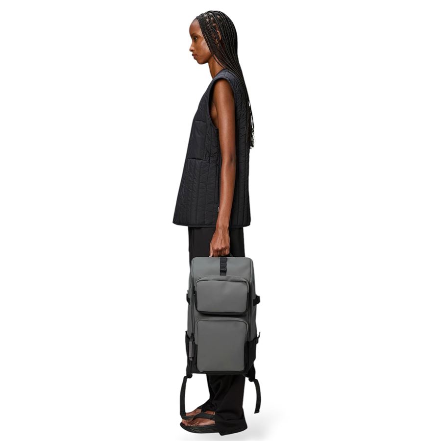 Trail Cargo Backpack zaino Rains | RA14330GRY