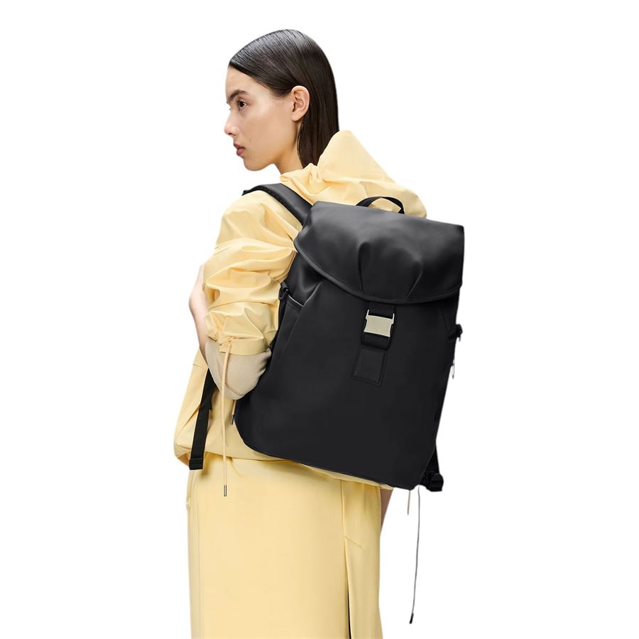 Valera Bucket Backpack zaino unisex uomo Rains | RA14840BLA