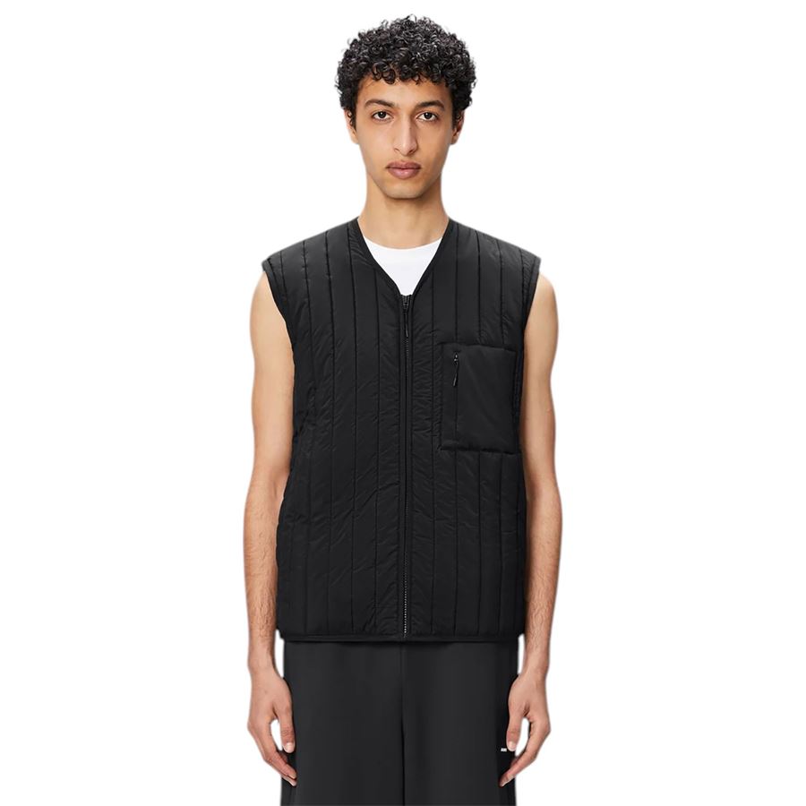 Banja Liner Vest smanicato da uomo Rains | RA21660BLA
