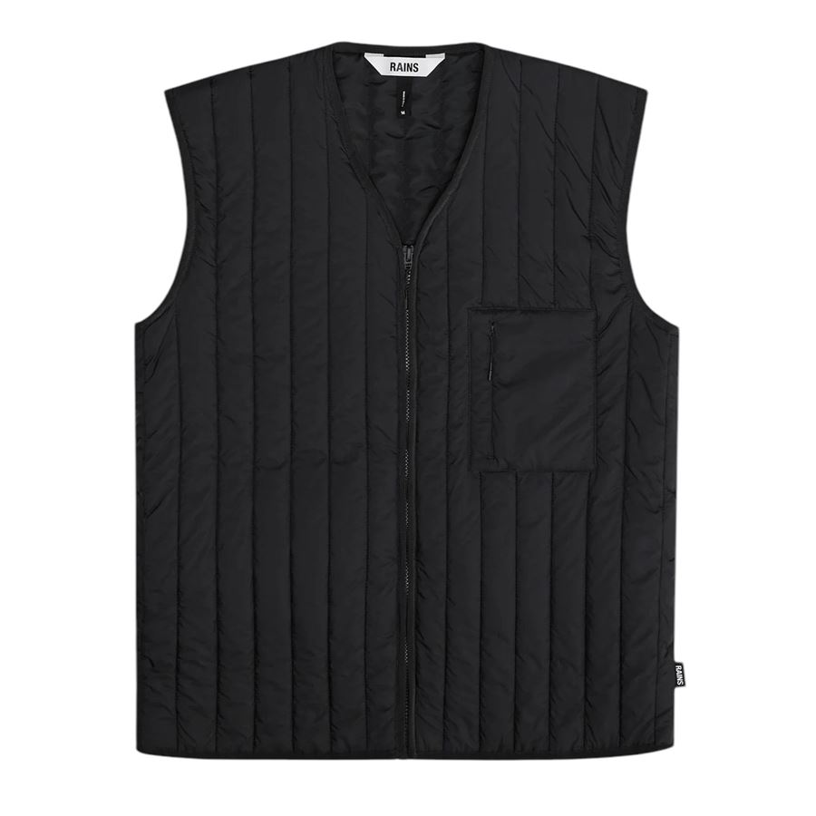 Banja Liner Vest smanicato da uomo Rains | RA21660BLA