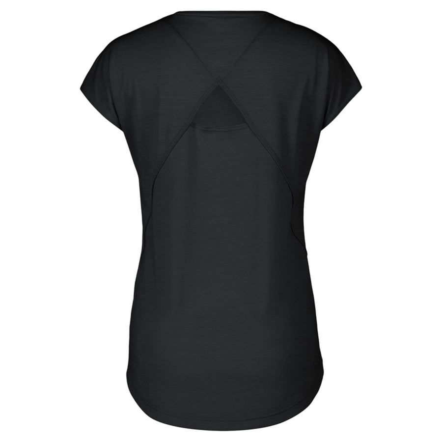 Defined t-shirt da donna a maniche corte Scott | 289328BLCK