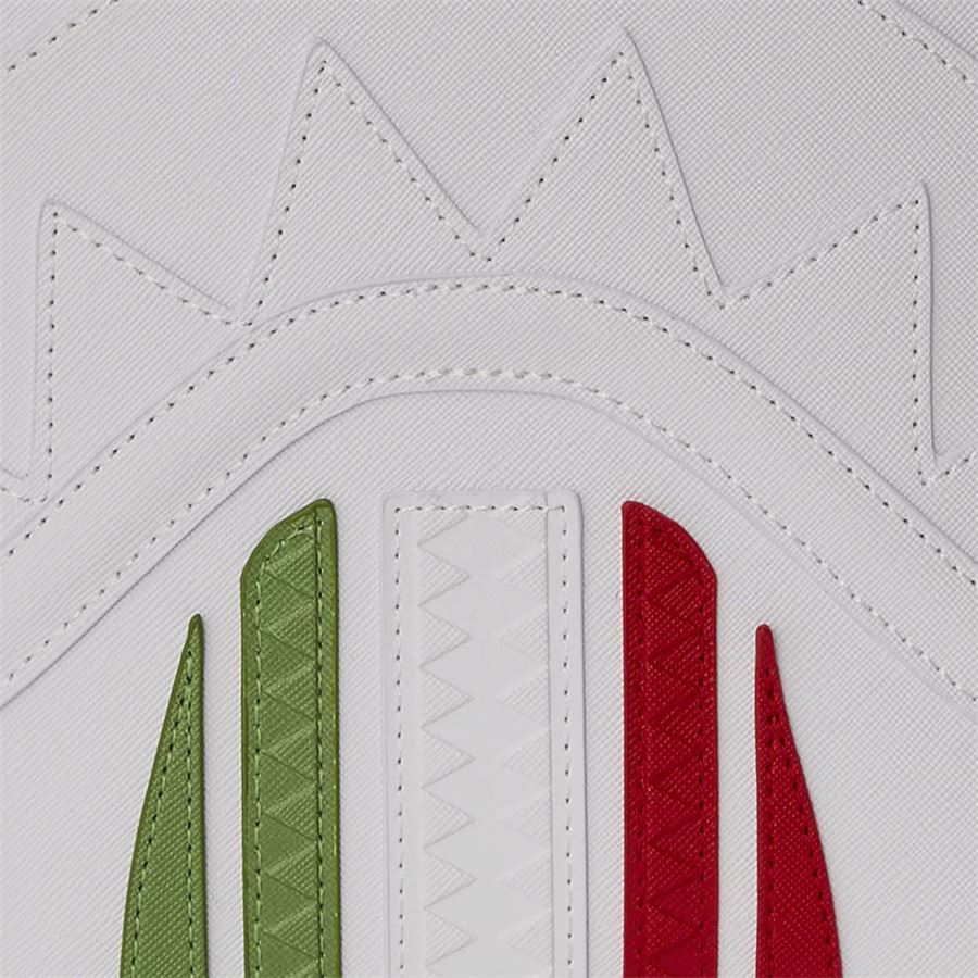 Italy Racing Stripes Backpack White zaino Sprayground | 910B6806NSZ