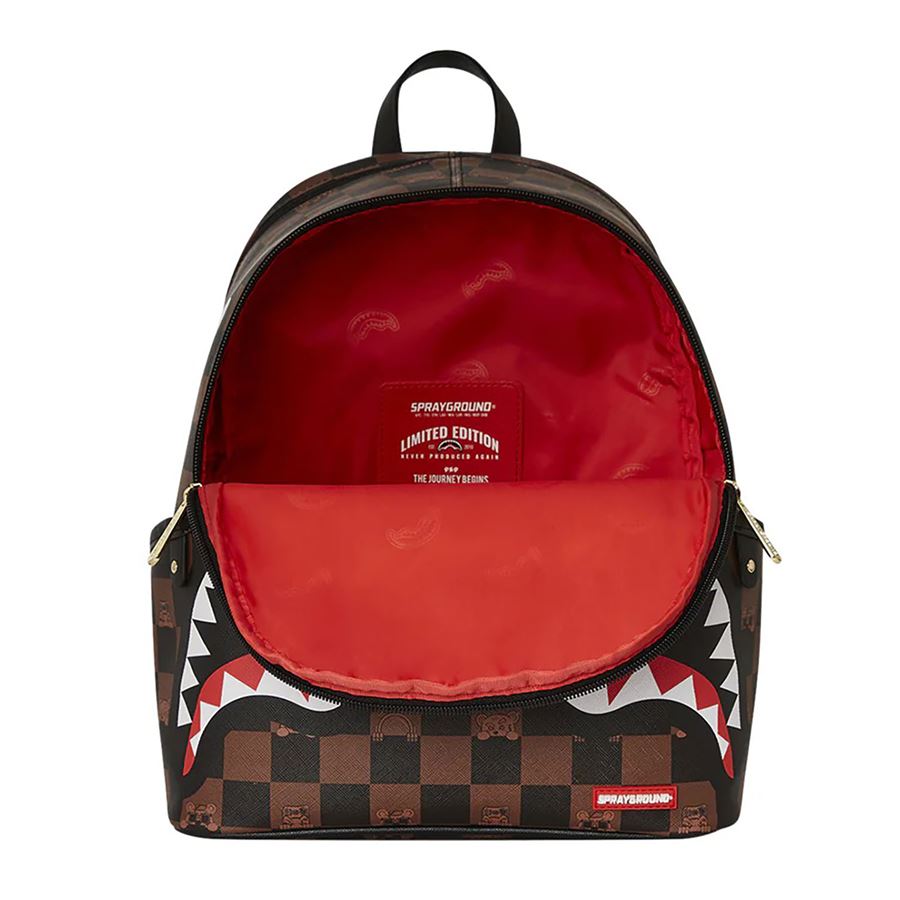 Peeking Character Check Savage zaino Sprayground | 910B7511NSZ