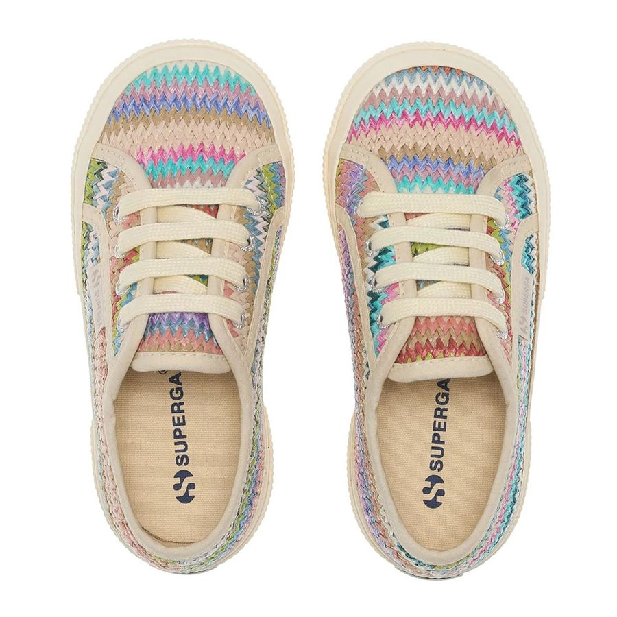 2750 Kids Raffia skeakers da bambina Superga | S1136MWA0I